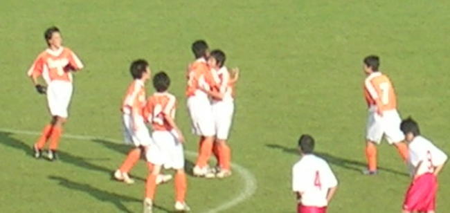 優勝の瞬間ヤッチに駆け寄るｲﾚﾌﾞﾝ!!やっぱ優勝はいいねー