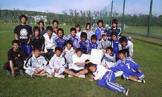 去年の選手権地区優勝の後